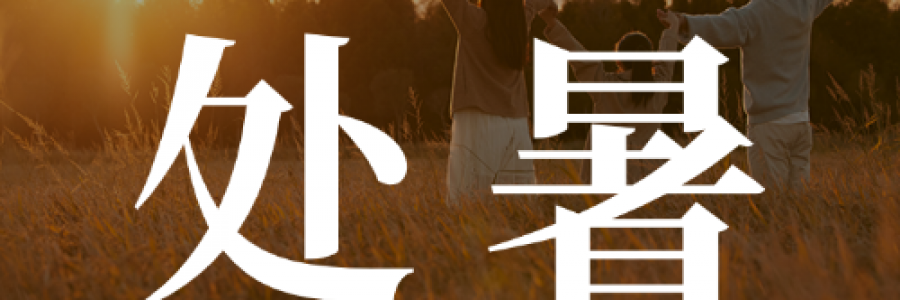 處暑｜培元固本，斂氣入秋